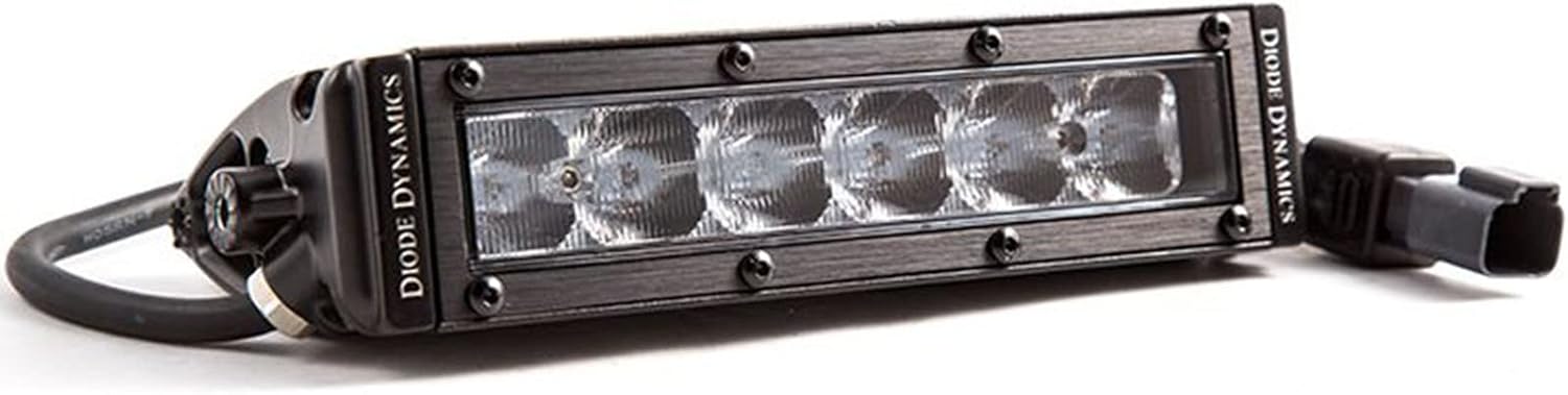 Diode Dynamics Stage Series 6in SAE/DOT White Light Bar (one), SAE/DOT Driving