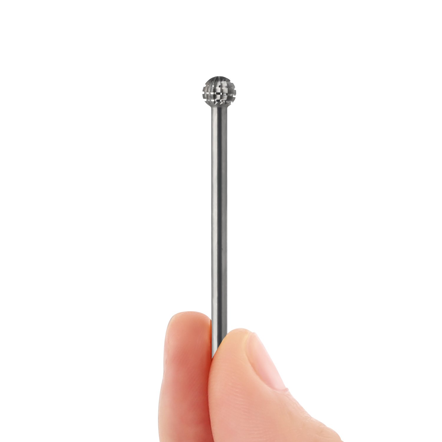 JCMaster® Punta a sfera in carbide per Fresa per Unghie Professionale – Ideale per Rimuovere le Cuticole delle unghie e la pelle morta sul callo dei piedi - manicure e pedicure Grana Coarse