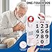 Landline Phone, Big Button Phone for Seniors, Telephone Can One-Touch Dialling with 9 Piction, Suitable for People with Vision Disorders/Hearing Damage, Corded Phone Can Be Used for Home, Office