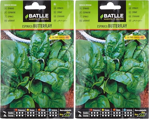 Semillas Batlle Espinaca BUTTERFLAY (Paquete de 2)