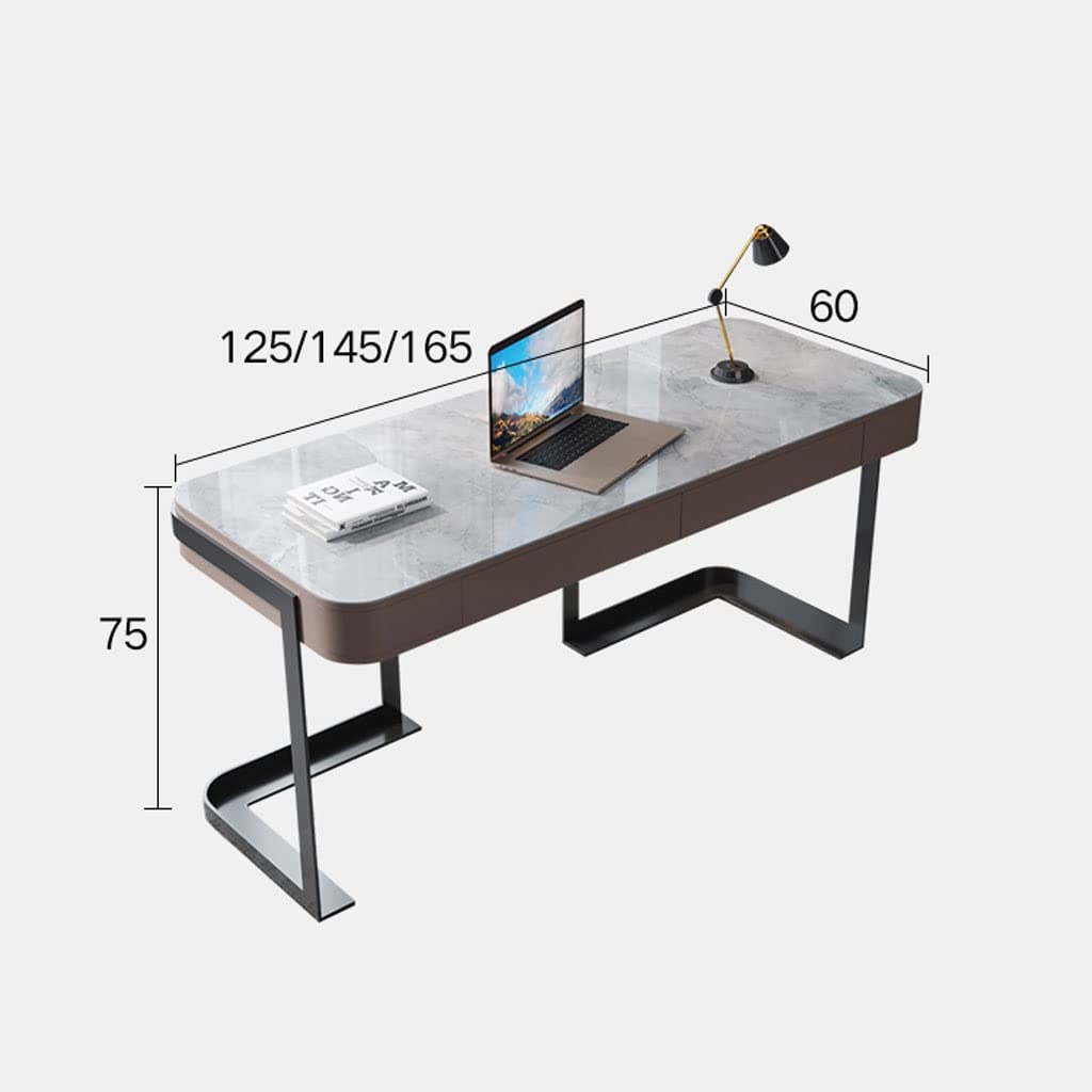 Schreibtische fürs Homeoffice Home Office Desk Workstation Studientisch for Home Office Workstation, Moderne minimalistische Schreibtisch im Stil Schreibtische fürs Homeoffice(B,160CM)