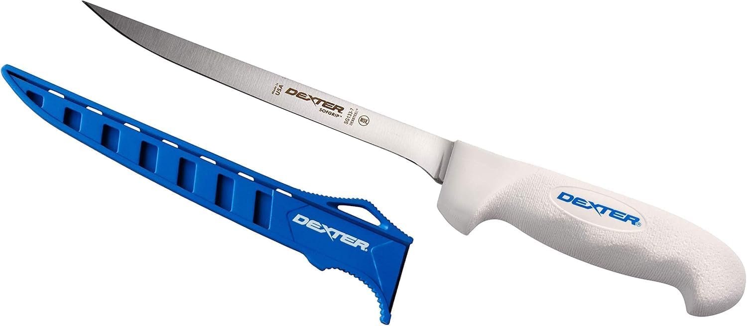 - 7" SOFGRIP Flexible Fillet Knife | Includes Edge Guard