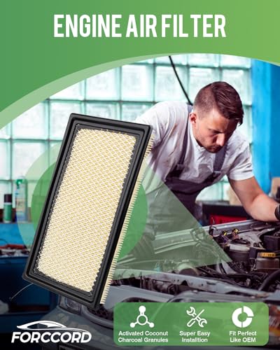 Image of Cabin & Engine Air Filter Fit for Explorer 2011-2019, 3.0T Flex 2010-2019, Fusion 2010-2012 3.5L, Taurus 2009-2019, MKT 2010-2019 Replacement CF11176 CA10242 Car Accessories