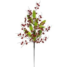 Allstate Mini Berries Artificial Spray - 28" - Red and Green