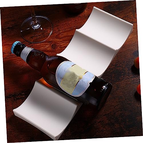Soporte para botellas de vino 4 pcs elegante para barra miniatura 6