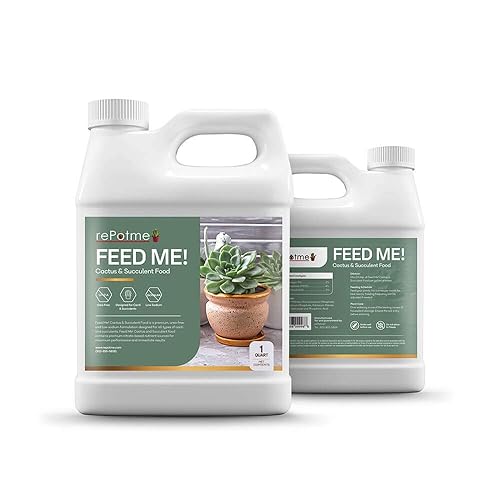 RePotme Cactus y Alimentos Suculentos - Alimentar ME! Fertilizante (32 oz)
