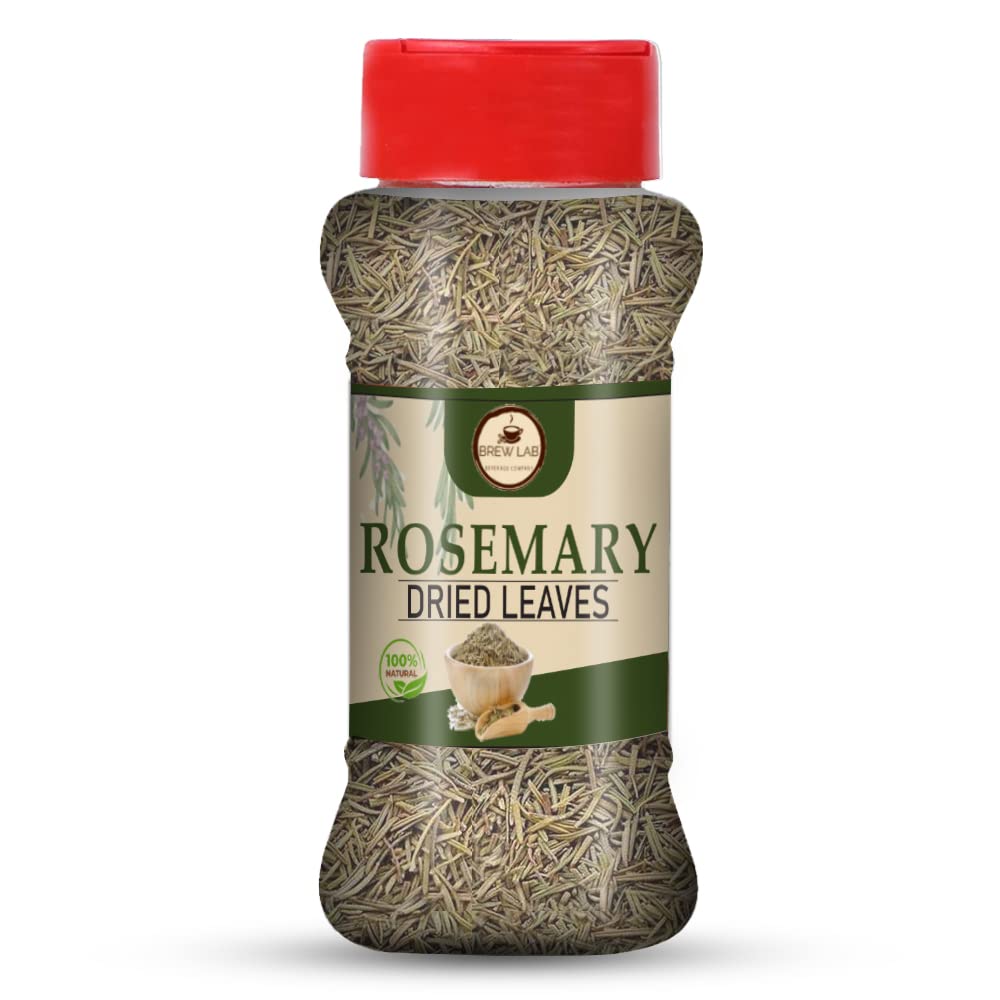 Brew Lab Rosemary Dried Leaf for Food, Skin Glow, Hair | Rosemary Flakes ! No Preservative | Gluten Free | Seasonings Herbs & Spices (50 grams)-image-27