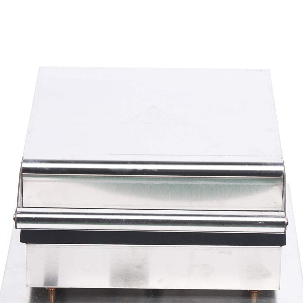 Gofrera eléctrica de 2000 W para frescura de gofres belga, antiadherente, con placas antiadherentes