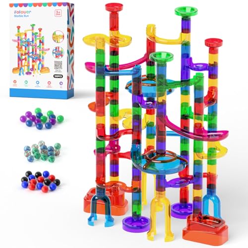 Murmelbahn 150 Stück Transparent Bahnelementen und Murmeln STEM Knobelspiele DIY Kugelbahn Logikspiele Doppelspiel Marble Rush für Kinder Jungen Mädchen Spielzeug Geschenk ab 3-12 Jahre Murmelbahn 150 Stück Transparent Bahnelementen und Murmeln STEM Knobelspiele DIY Kugelbahn Logikspiele Doppelspiel Marble Rush für Kinder Jungen Mädchen Spielzeug Geschenk ab 3-12 Jahre