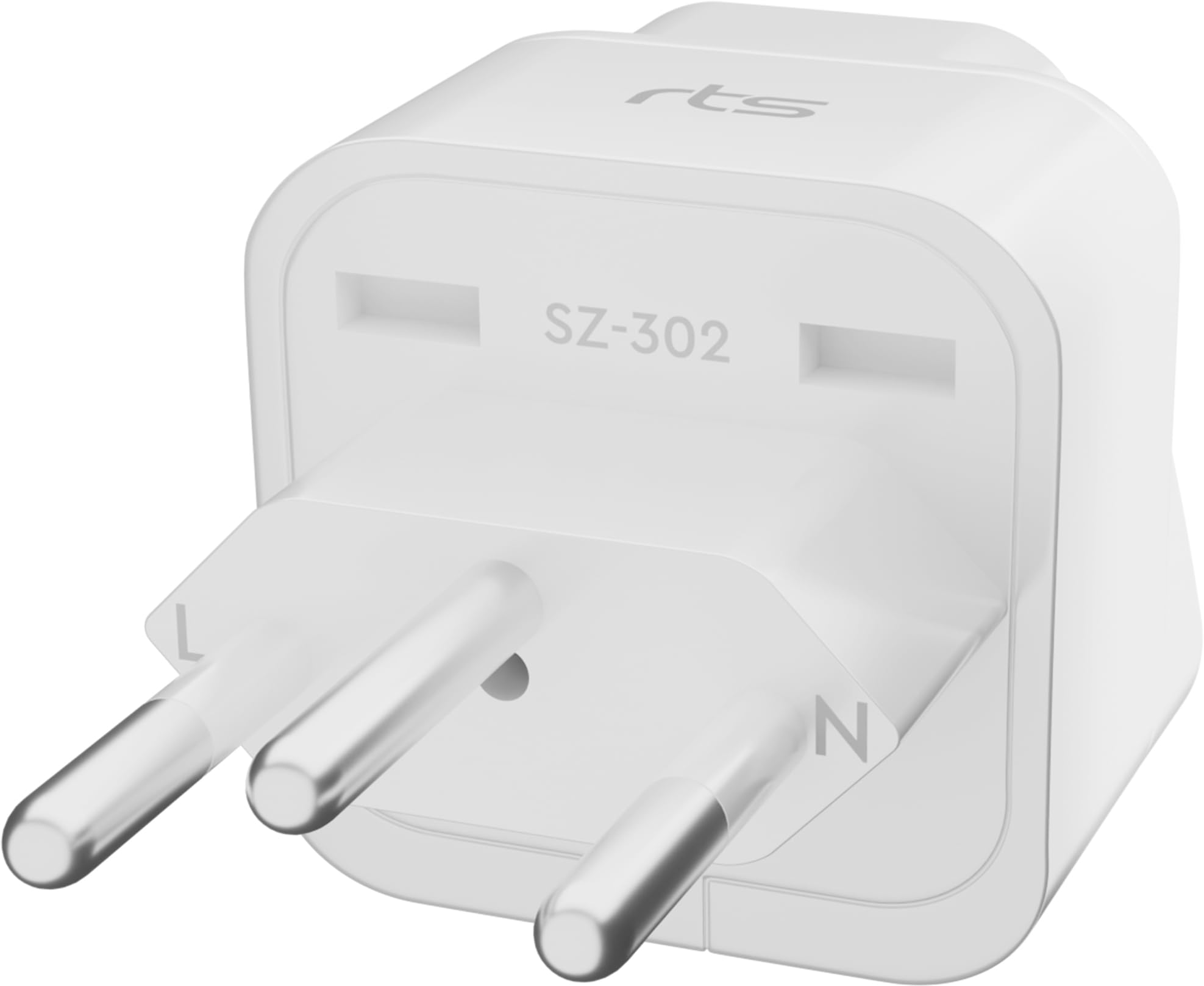 rts India to Switzerland converter adapter Rwanda, Liechtenstein (Type J) Universal Travel Adapter Plug Travel Essentials Perfect for Laptop Camera Cell Phones USB Charger tablets iPhone & More 1 Pack-image-11