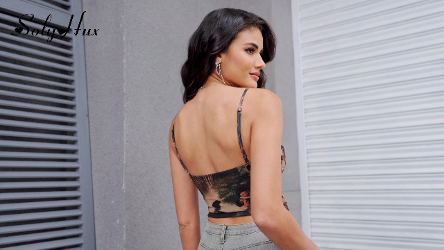 ୨୧ Bibiy. FLORENCE BUSTIER ୨୧ Denim bustier top – Florencia
