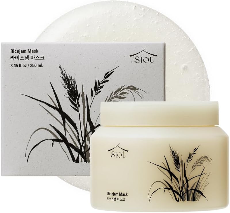 Máscara facial e corporal de arroz SIOT Rice Jam, 240 g