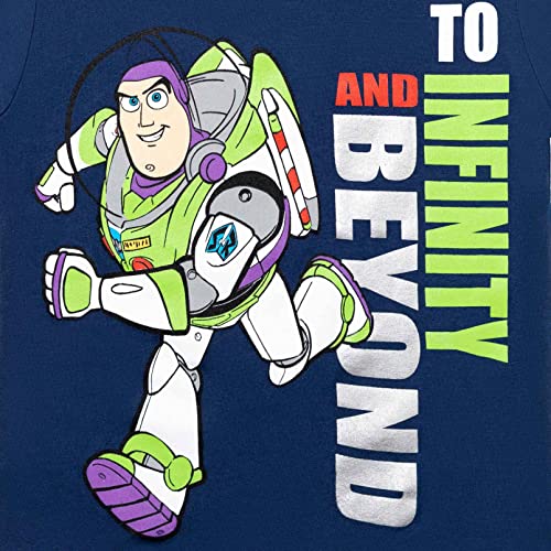 Disney Pixar Toy Story Woody Buzz Lightyear Bo Peep Rex Athletic T-Shirt and Mesh Shorts Outfit Set Infant to Little Kid4