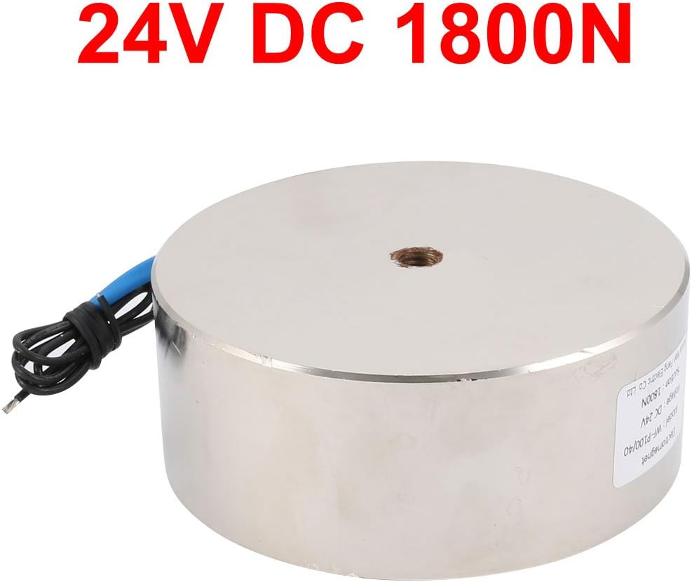 uxcell 24V DC 1800N Electric Lifting Magnet Electromagnet Solenoid Lift Holding