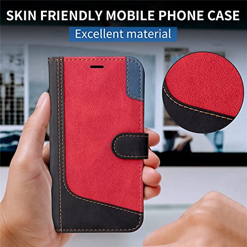 Flip cover Samsung S21 FE étui portefeuille cuir antichoc noir