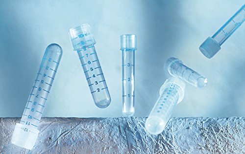 191161 Culture Tube with Snap (Vent) Cap, 14ml Nominal Volume, 18mm Diameter, 95mm Height, Sterile, Polystyrene (Pack of 750)