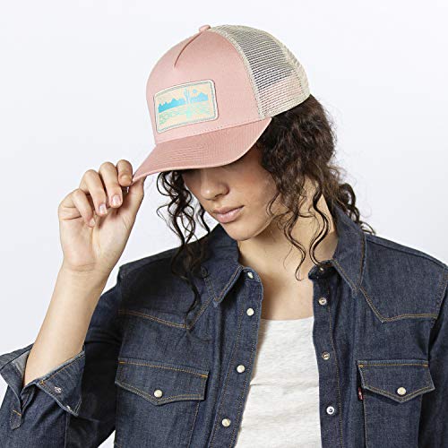 Pistil Women's Standard Valley Girl Trucker Hat, Blush, One Size #TOP1