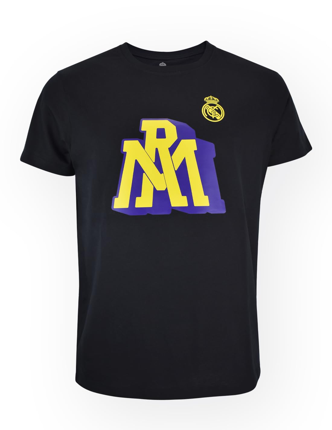 Real Madrid RM Cotton T-Shirt Unisex Adult T-Shirt