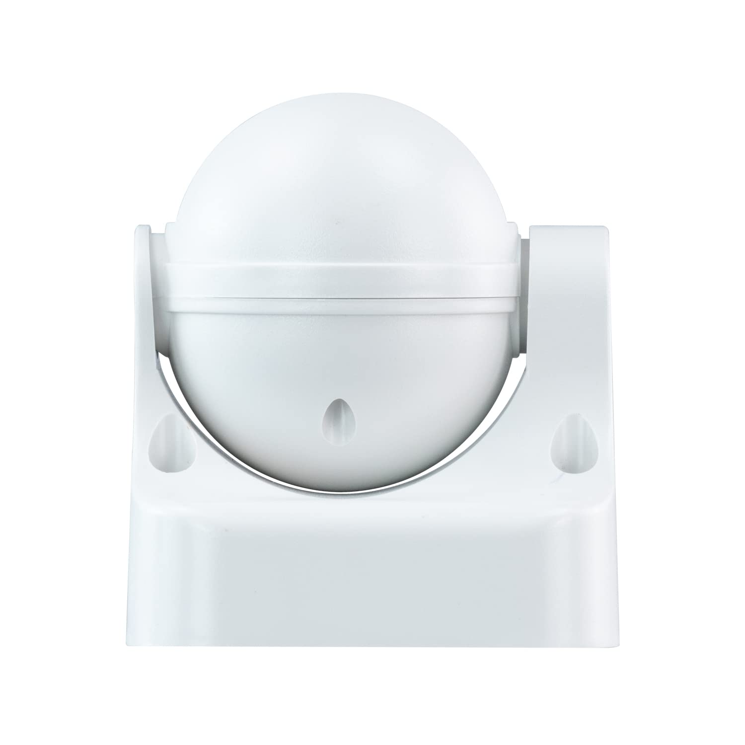 POPP® Electric Sensor de Movimiento Exterior/Interior de Luz Detector Ajustable Superficie de Pared Orientable 200W/800W 220-240V IP44 180° 12m (Pack 5 Unidad)