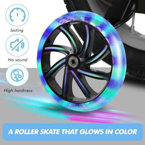 Roues de rechange 200 mm de haute qualité durables pour trottinettes - 4