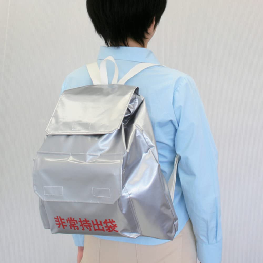 Amazon.co.jp: アイリスオーヤマ 非常用持出袋 シルバー BMF-440 : DIY