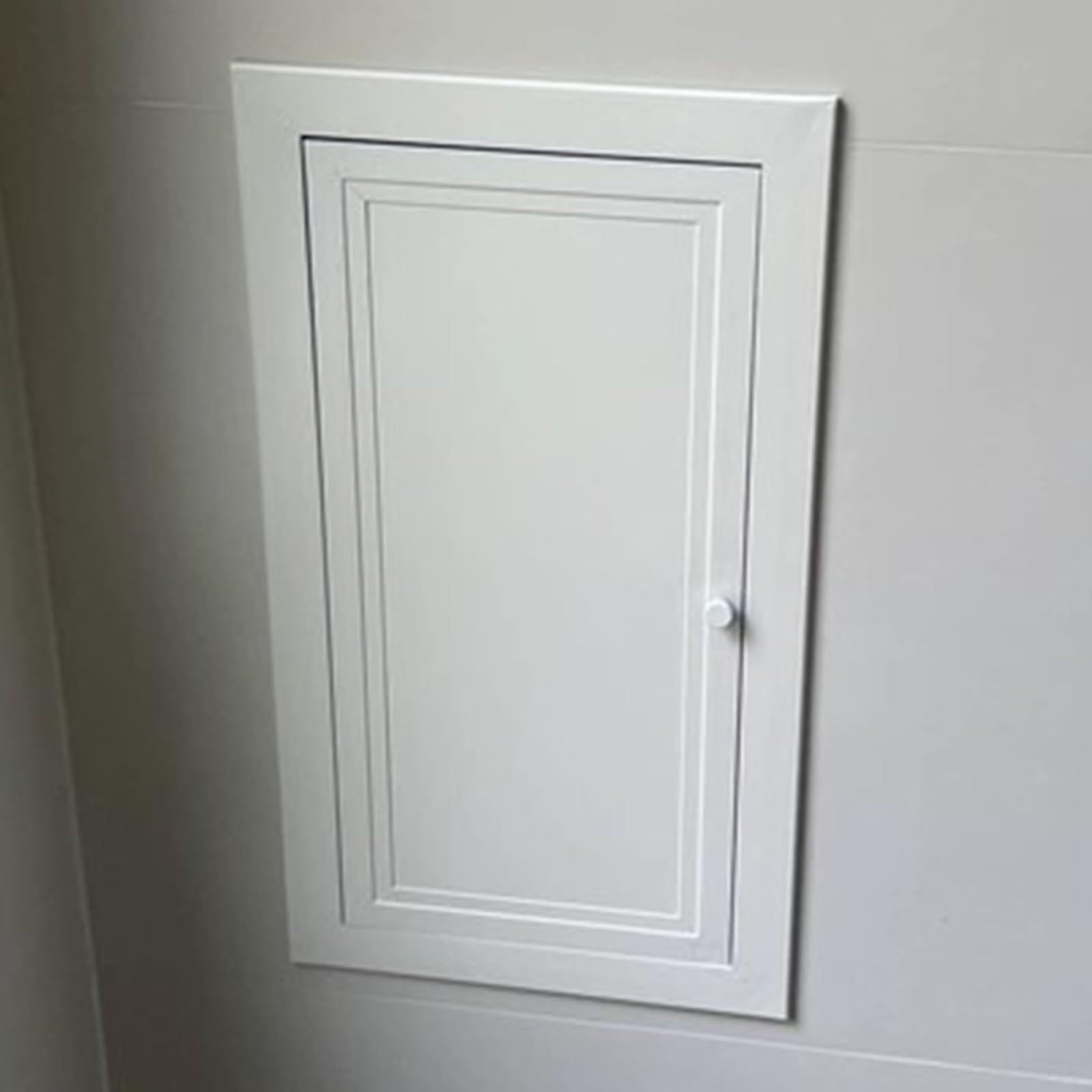 6x9 7x10 8x12 9x14 10x16 12x18 16x 20 inch access panel door with Lockable handle, Small white Repair hole Cover for Ceiling, Wall & Drywall, Electrical Inspection Hatch(16 x 20 in/40.6 x 50.8 cm)