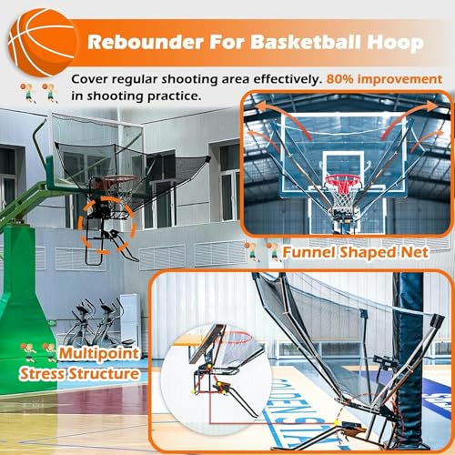 Serveur de ballon de basket-ball suspendu pour progresser vite