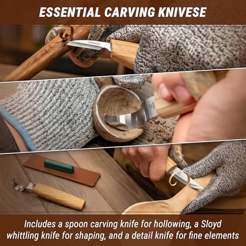 BeaverCraft S13 Wood Carving Tools Set