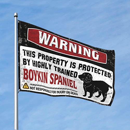 Drapeau Boykin Spaniel de 152 x 244 cm pour couvrir un grand mur nu de man cave - 2
