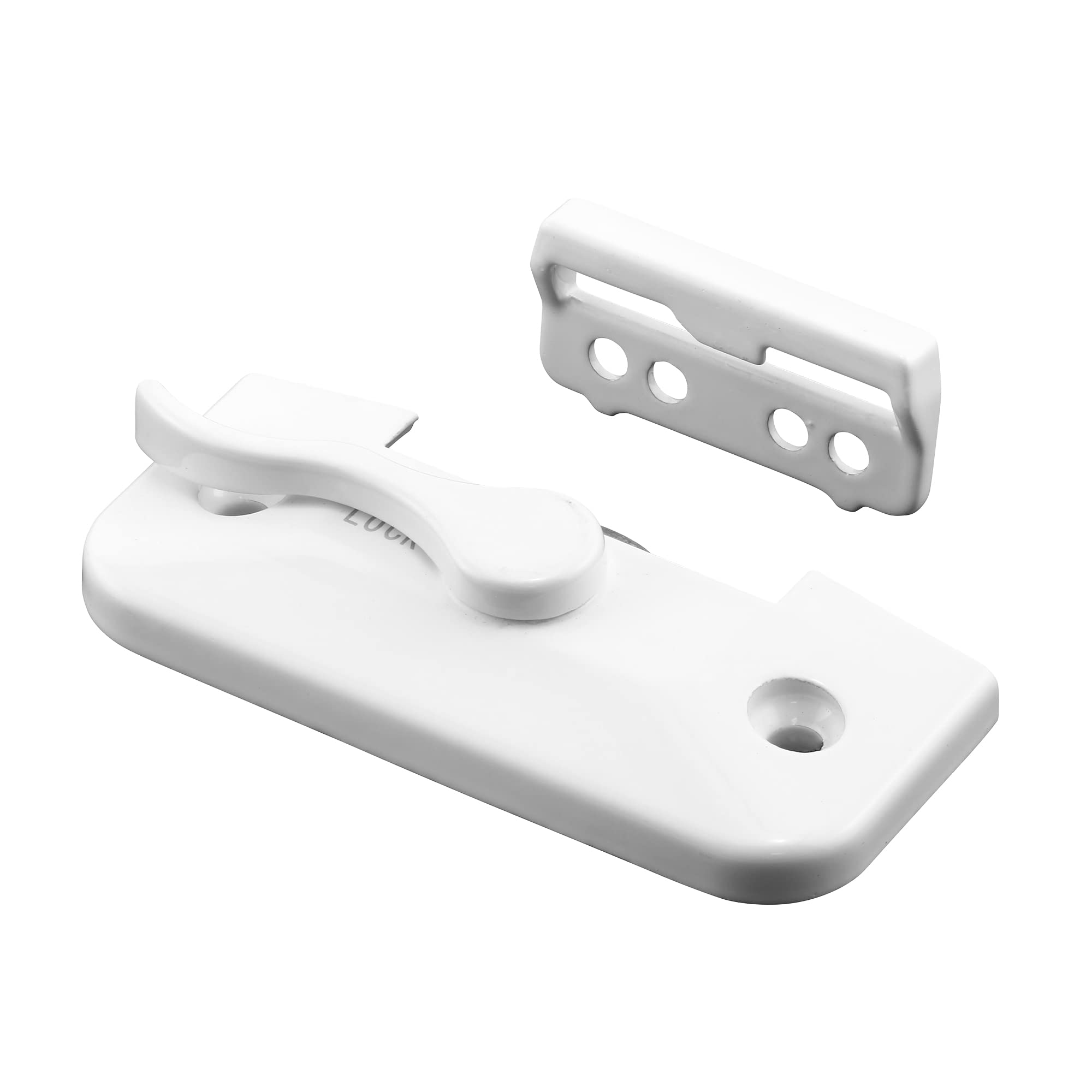 Prime-Line F 2899 Window Sash Lock 2-1/4 H/C w/Keeper Die White w