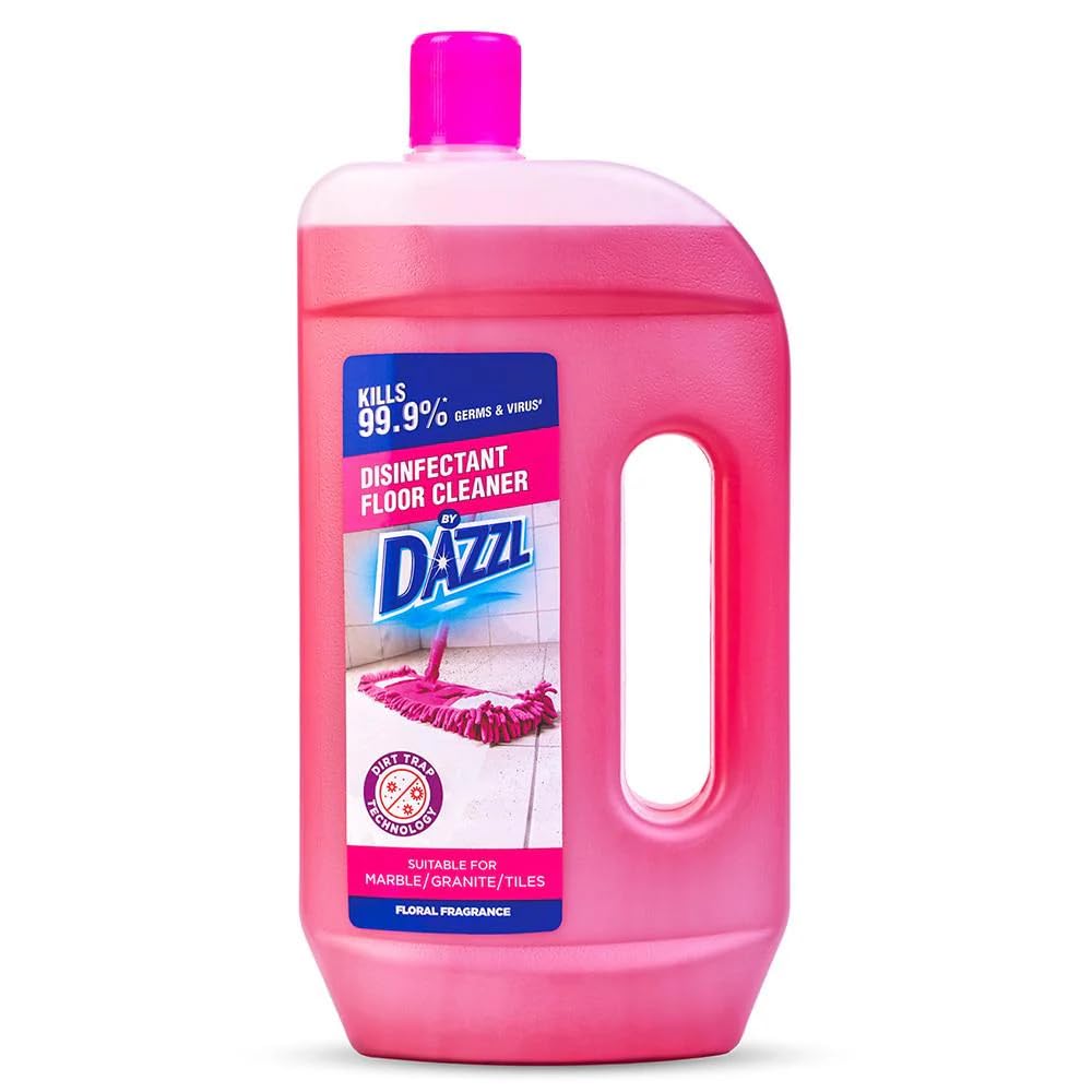 Buy Dazzl Floor Cleaner (Floral) 975ml Kills 99.9 Germs