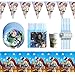 Forninc 30 Pezzi Toys Story Stoviglie per Feste,Toy Story 4 Party Set,Toy Story 4 Party Set Compleanno,Toy Story Compleanno,Party Set Compleanno Tazza Tovaglioli Piatti Tovaglia Kit per Baby Shower.