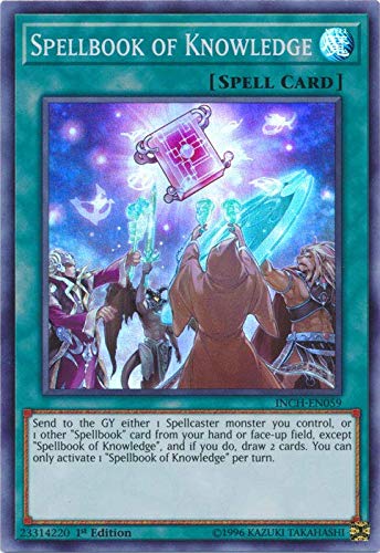 Yu-Gi-Oh! - Spellbook of Knowledge - INCH-EN059 - Super Rare - 1st Edition