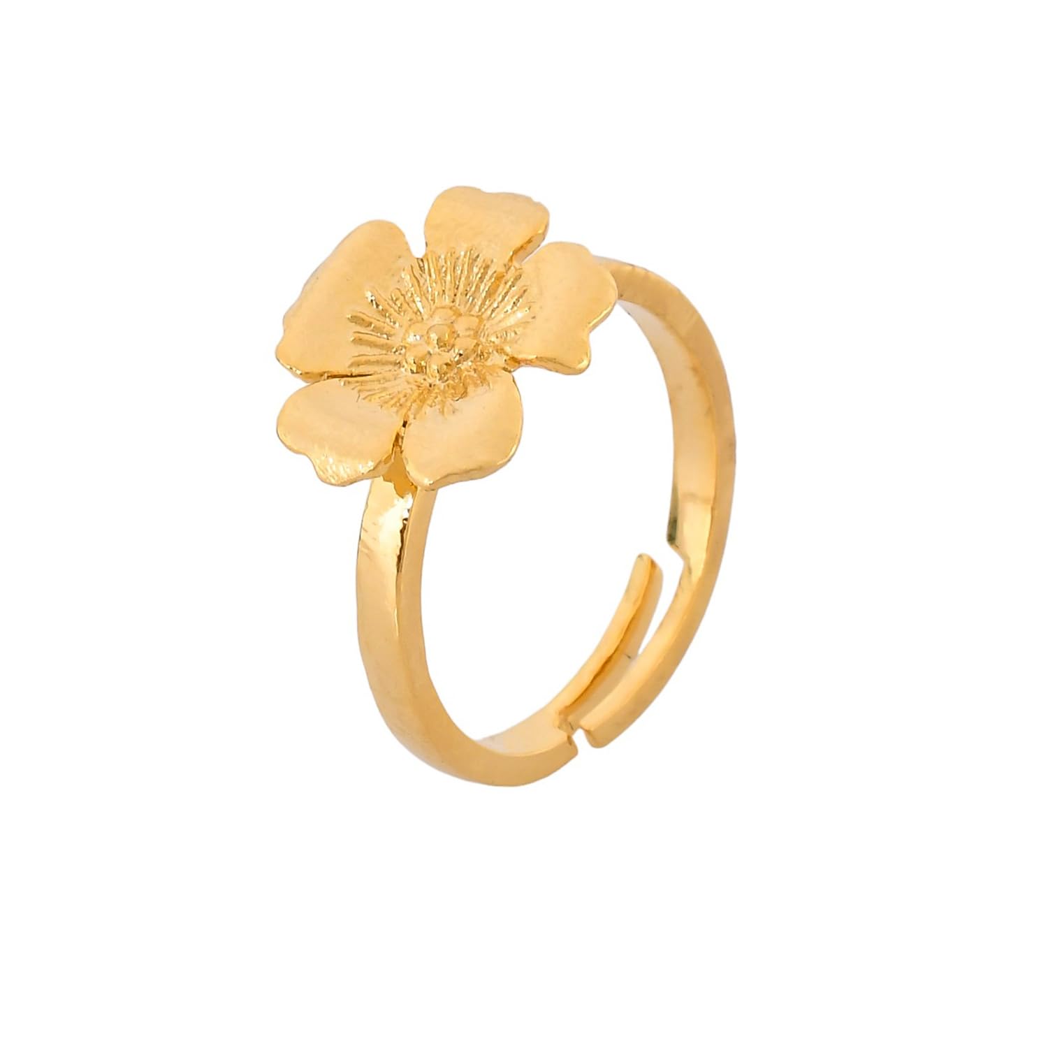 VOYLLA Hawaii Hibiscus Ring|Statement Rings For Women|Boho|Vacation|Travel| (B0D2HK7DNS) Amazon Price History, Amazon Price Tracker