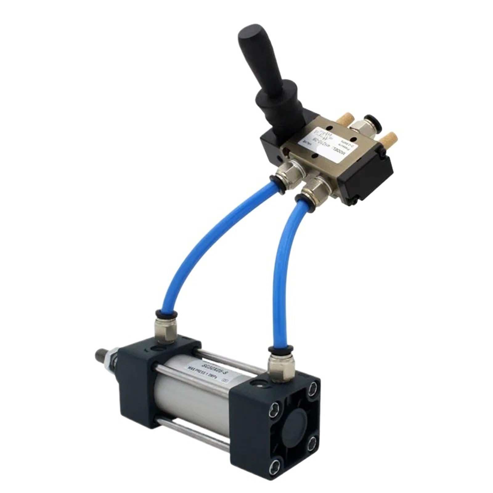 4H210-08 4H310-10 4H410-15 5/2 vie valvola pneumatica manuale con leva azionata a mano con silenziatore e selezione attacco rapido | PC 10mm fittings,4H410-15