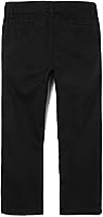 Vista 4 de The Children's Place Pantalones chinos rectos elásticos para niños