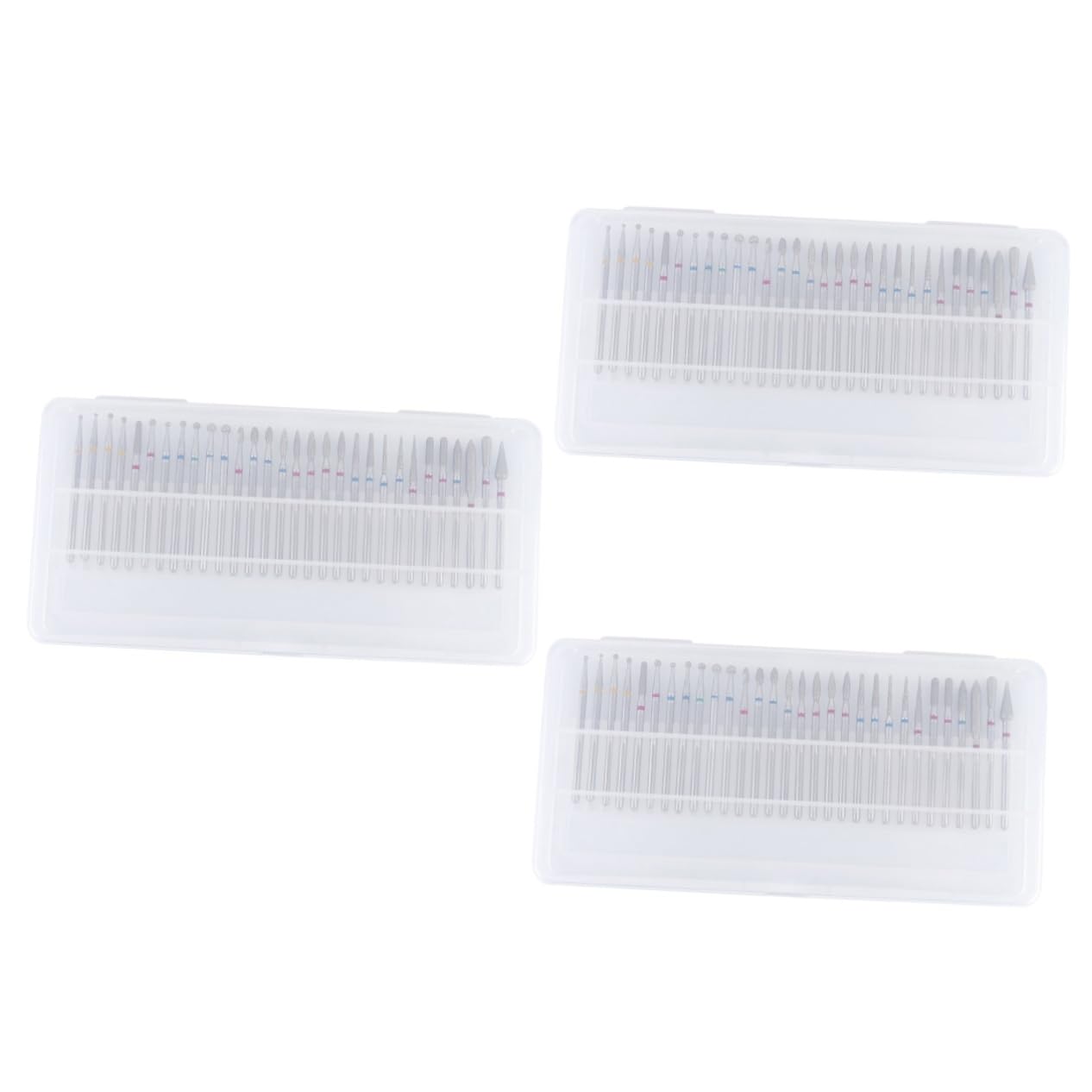 POPETPOP Punte Per Trapano Unghie Teste Di Lucidatura Manicure e Pedicure Per Uso Domestico e Professionale Compatibili Con Trapani Per Unghie Materiale Durevole e Resistente