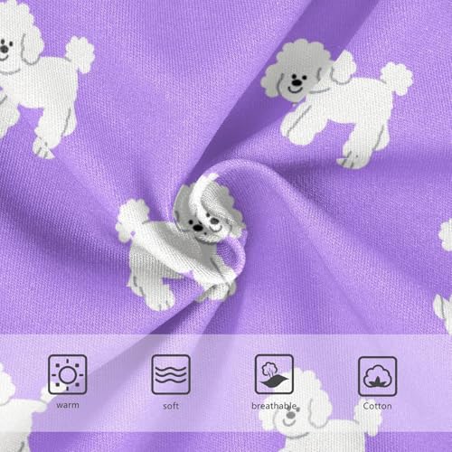 Girls' Underwear Cute Dog Purple Toddle Brief Panties 23014963