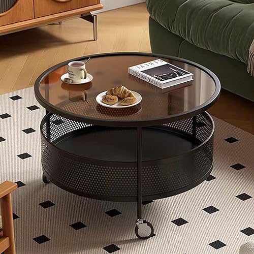 モダンデザインのガラスセンターテーブル アイアン お洒落 143-198