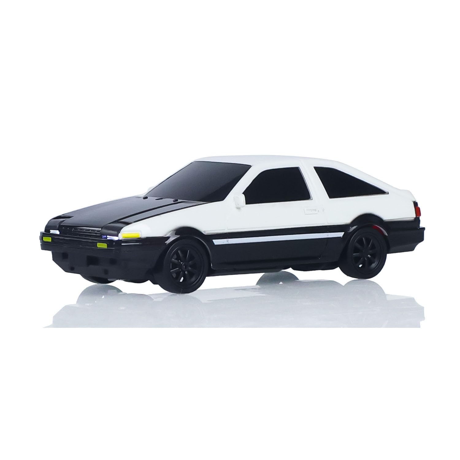 Coche de carreras 1/43 RC AE86 4WD RTR, modelo de coche de