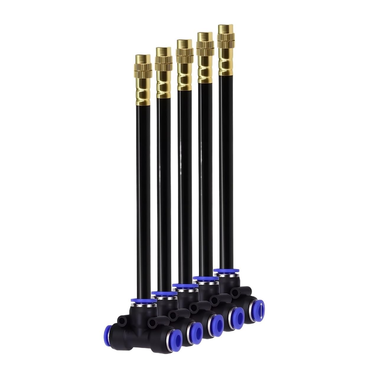 Palut 20Cm Nozzle For 8Mm 10Pcs Brass Misting Nozzle,Atomization Sprayer Garden Irrigation Accessory