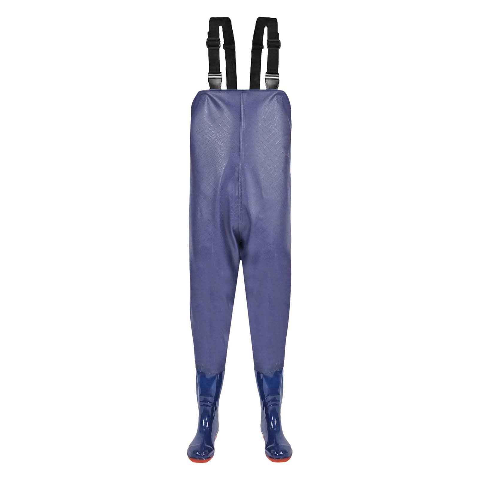 Wathose mit Stiefeln für Herren, wasserdicht, atmungsaktiv, Jagd-Wathose, leichter Watoverall, für Männer und Frauen, Angeln, Jagd, Overall für Arbeit, Karpfen, Fliegenfischen, Gartenarbeit und