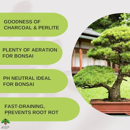 Image of Bonsai Potting Mix (5kg) Essential Organic Premium Soil for BonsaiMix | Curated by Bonsai Artists | Ready to use Plants Loose, Well-Drained, Porous Holds Optimum Moisture (5 kg)