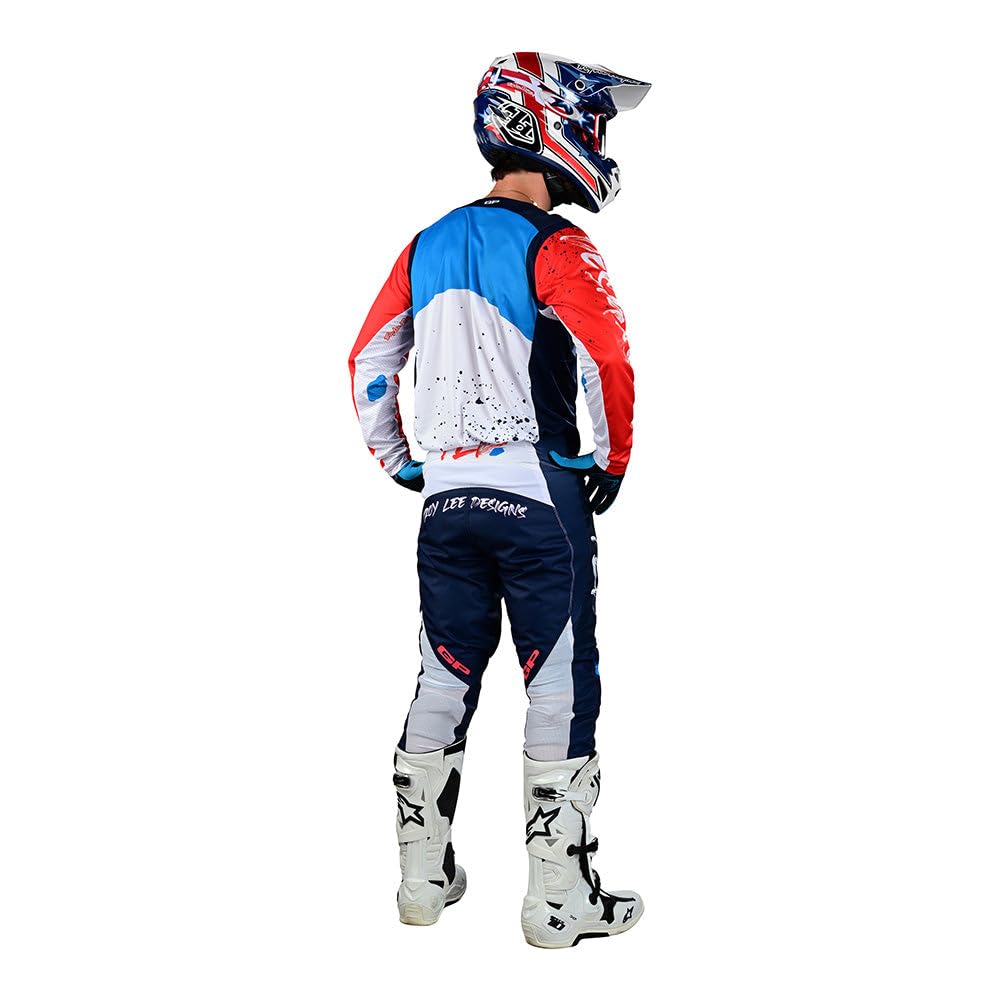 Troy Lee Designs Maglia GP PRO 2023 - Partical Maglietta Motocross Unisex - Adulto (Pacco da 1)
