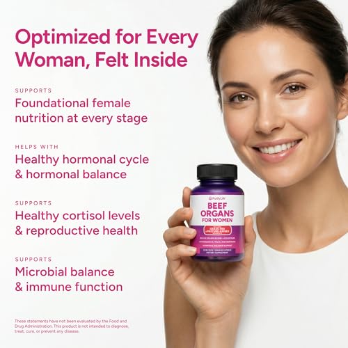 Grass-Fed Primal Beef Organ Supplement for Women, Hormone Balance for Women - Image 4