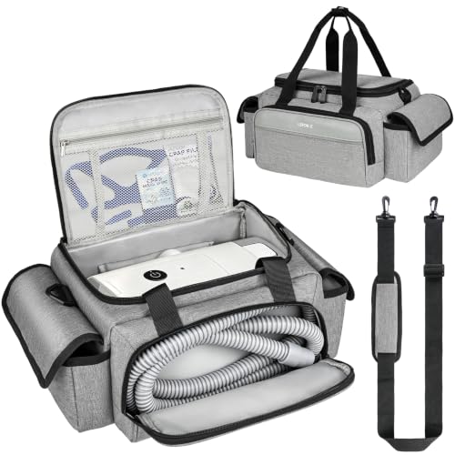 CPAP Travel Bag Compatible with ResMed AirSense 11,AirSense 10,AirSense 10 elite,AirStart 10,Philip Dreamstation,3B Medical Luna G3,XT Fit,Portable Carrying Case Fits for CPAP Machine and Accessories