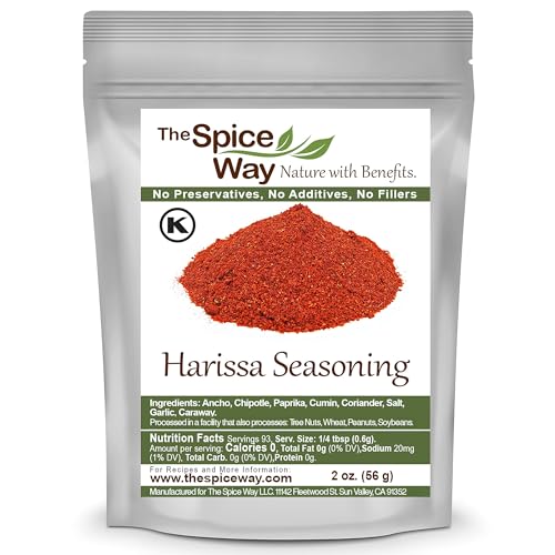 The Spice Way Harissa Seasoning - A Spicy Hot Spice Blend to Crea...