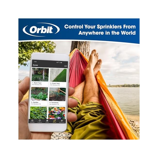 Orbit 57985 B-hyve XR 8-Zone Smart Indoor/Outdoor Sprinkler Controller