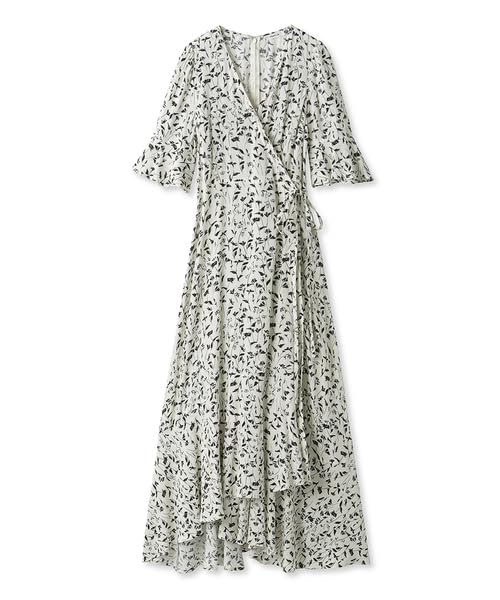 新品未使用品　FR2golf  ペイズリープリーツワンピース FRAY I.D（フレイアイディー）の「2wayジョーゼットプリーツ