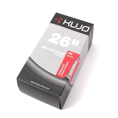 Fahrrad Schlauch 26 Zoll Kujo x 1,75-2,125 Zoll FV